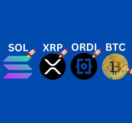 Solana SOL, Ripple's XPR, ORDI and BTC