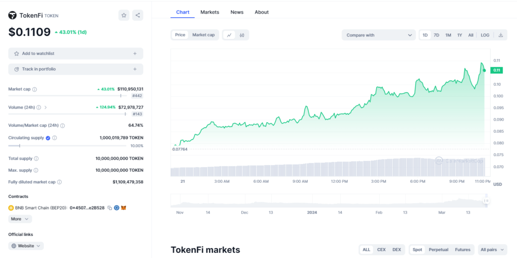 FLOKI and TokenFi